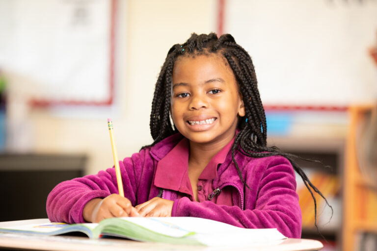 Young Girl Learning