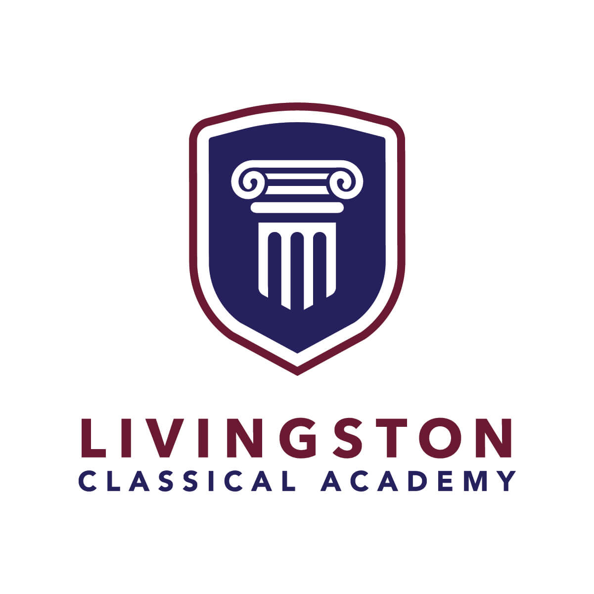 Livingston Classical Academy Logo in Color